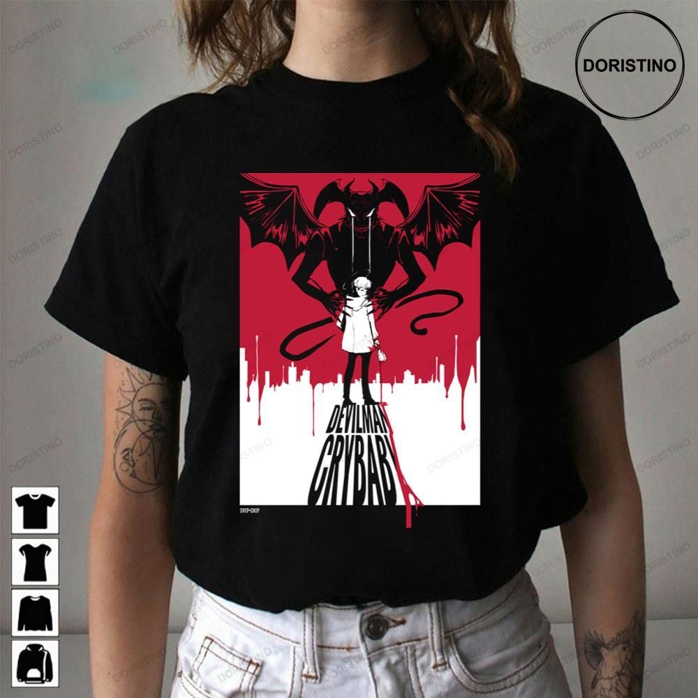 Hey Baby Devilman Crybaby Limited Edition T-shirts